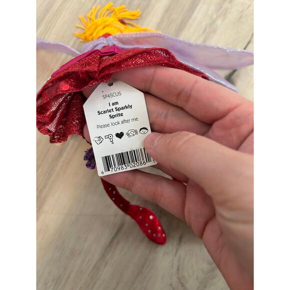 NWT Jellycat I Am Scarlett Sparkly Sprite Small Sparkle Sprite Fairy Plush - Picture 5 of 6